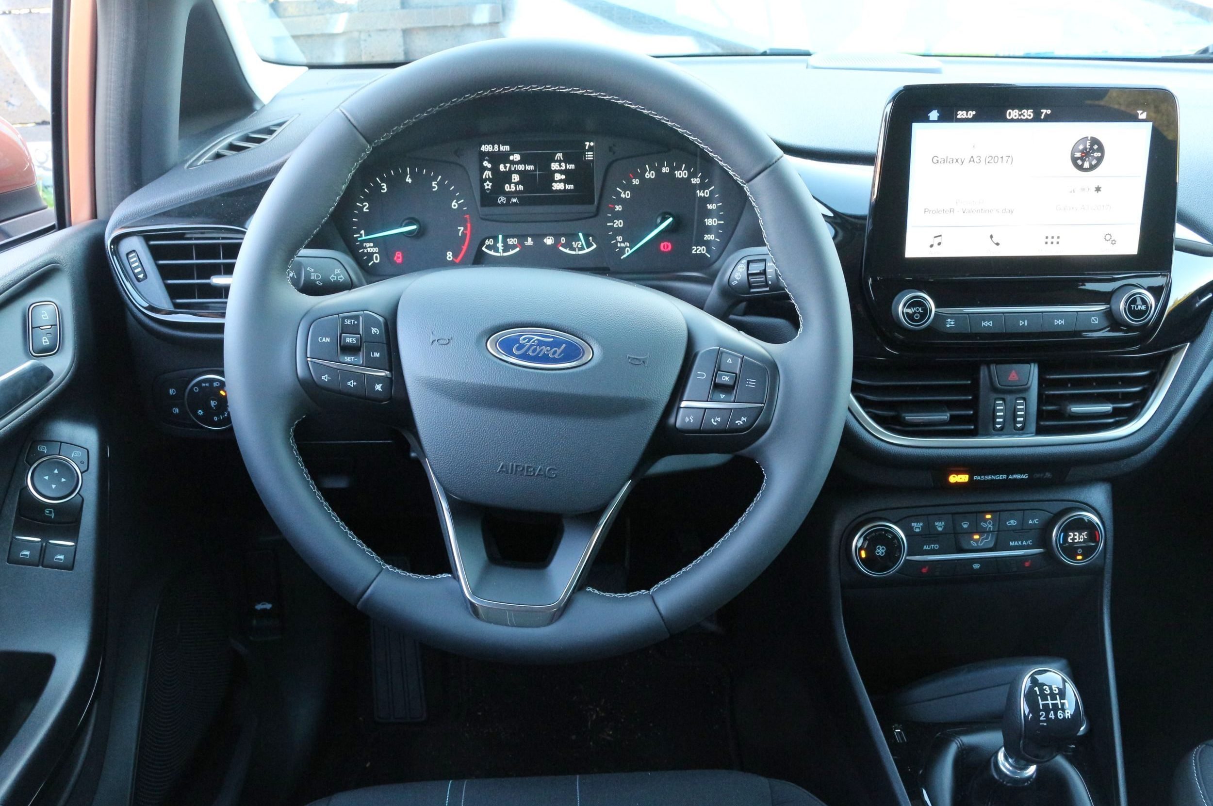 Ford Fiesta belső
