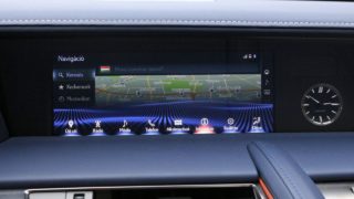Lexus LC500 navigáció