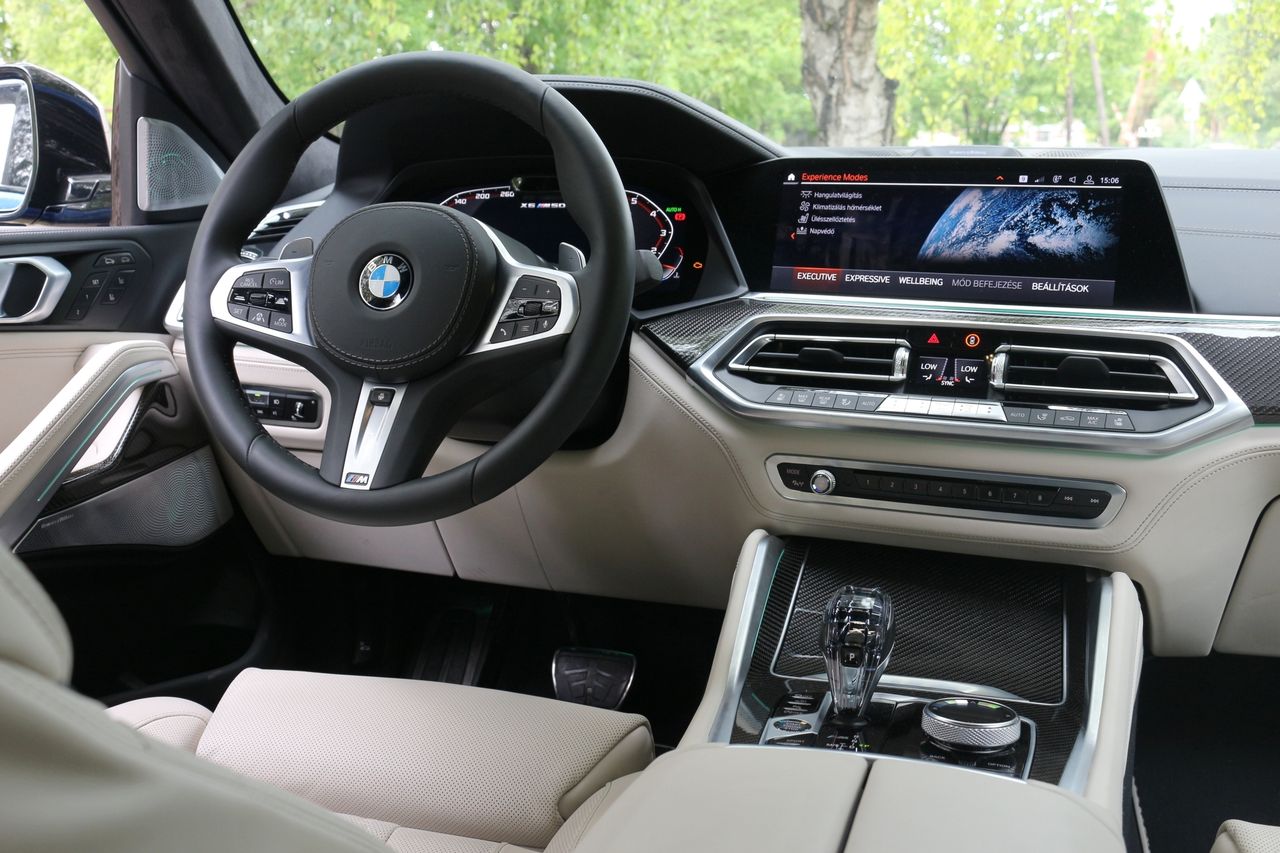 BMW X6 belső