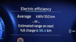 Ford Kuga elektromos hatékonyság