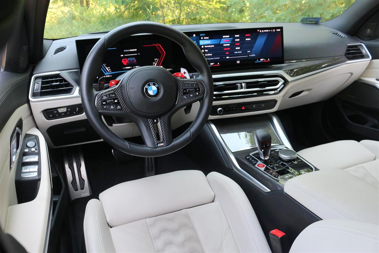 BMW M3 Competition belső