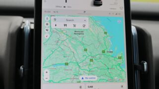 Volvo EX30 navigáció