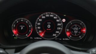 Mazda CX-80 PHEV műszerfal