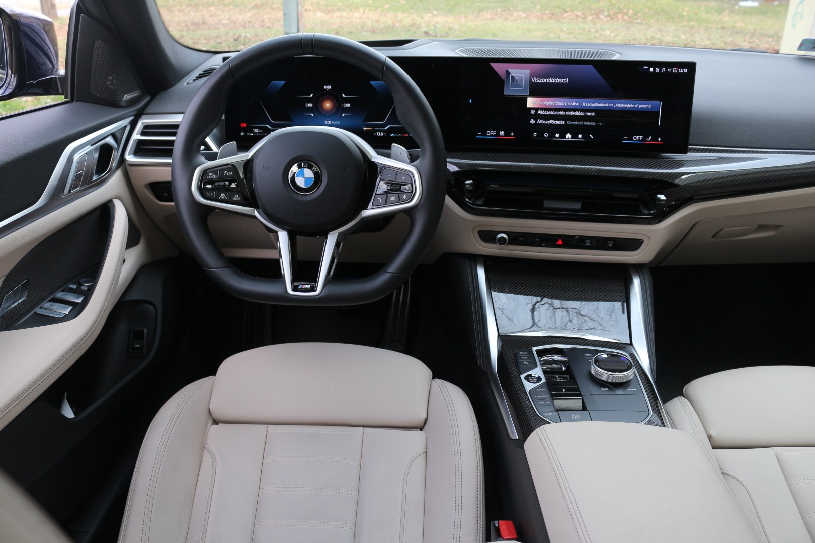 BMW 430d Gran Coupe belső