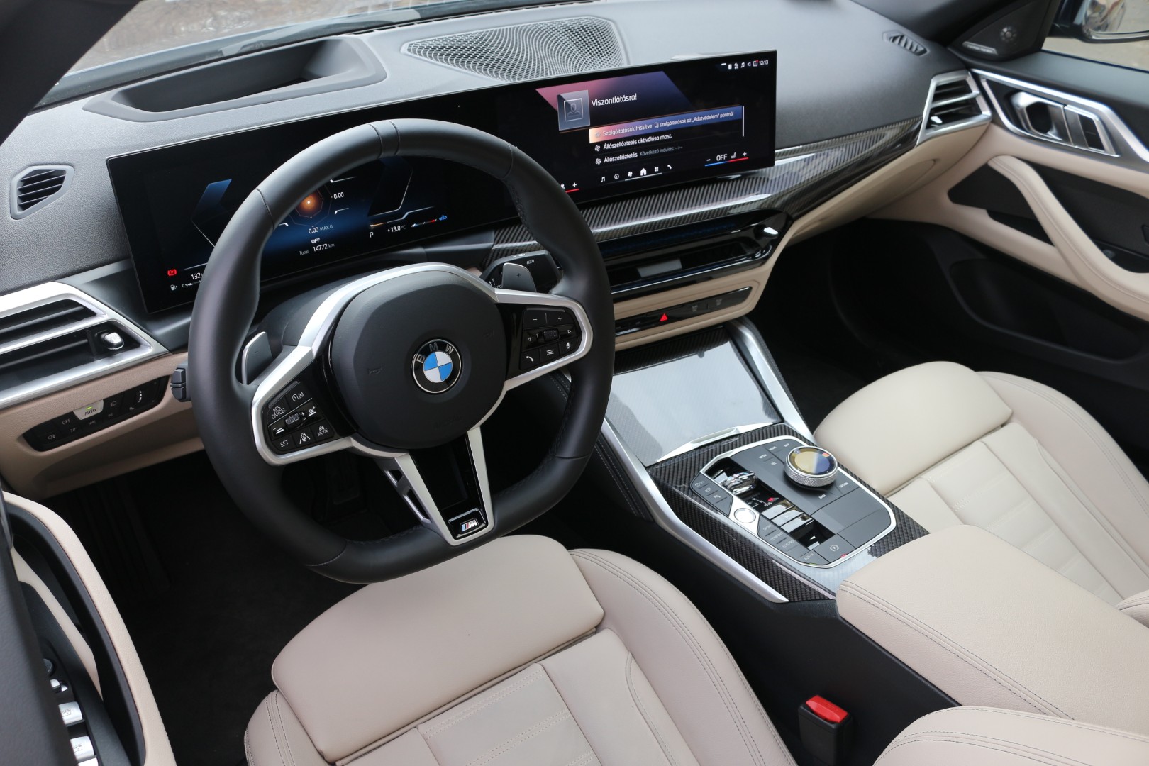 BMW 430d Gran Coupe belső