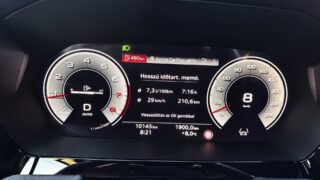 Audi A3 Allstreet műszerfal