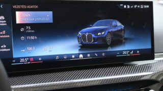 BMW 430d Gran Coupe vezetési adatok